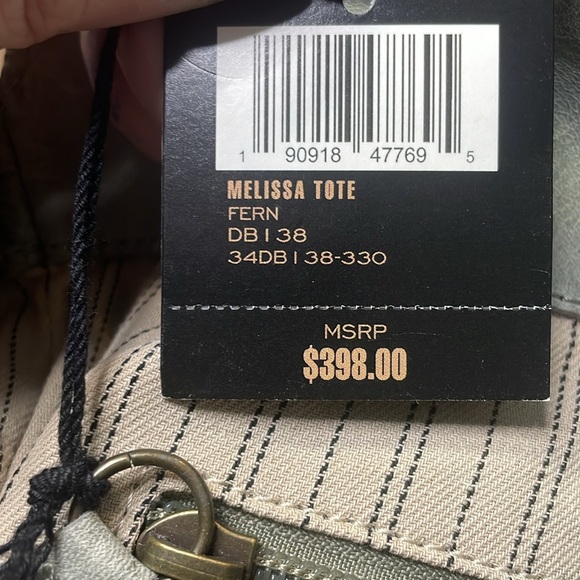 FRYE Melissa Tote - FERN GREEN - Picture 12 of 12